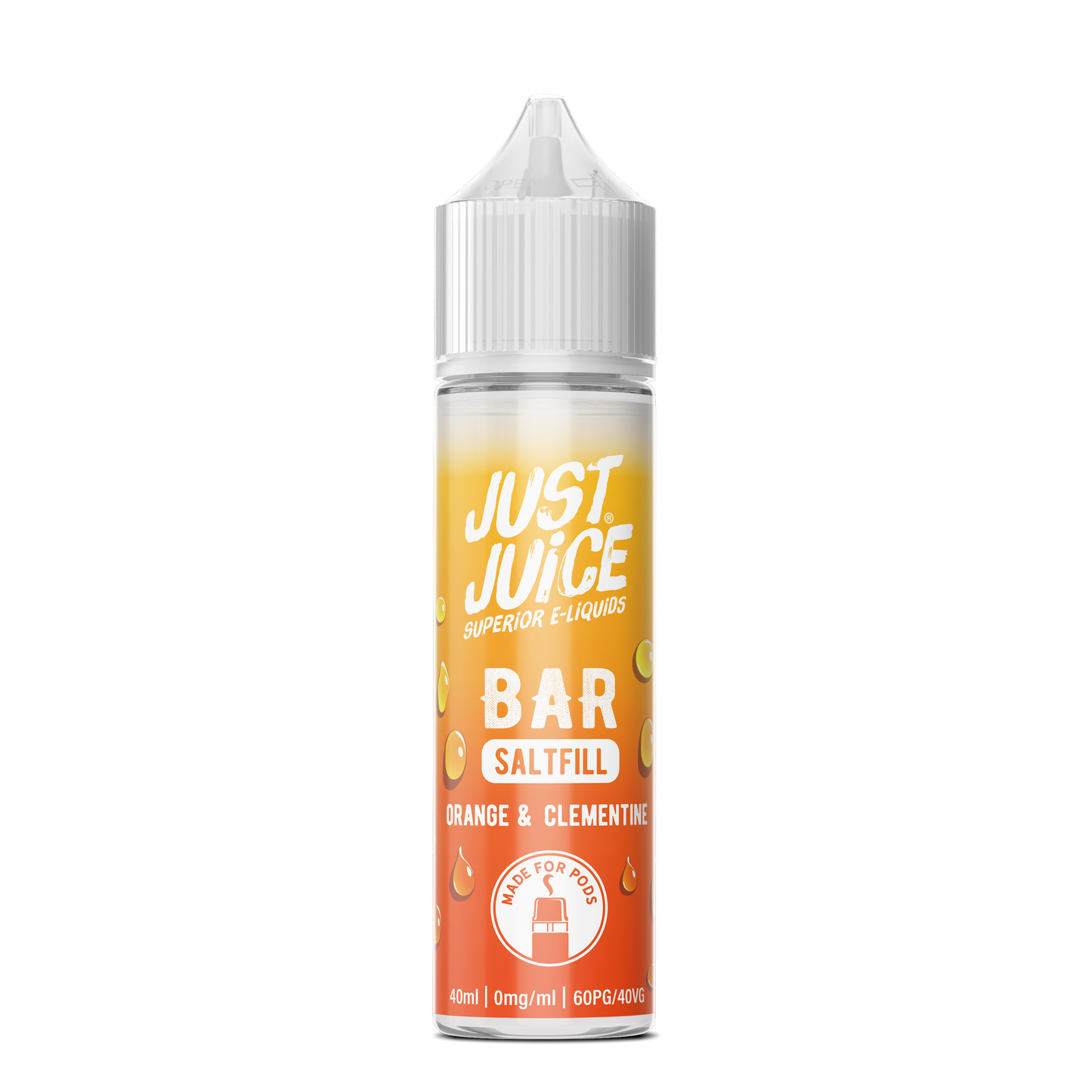 JUST JUICE 40ML LONGFILLS