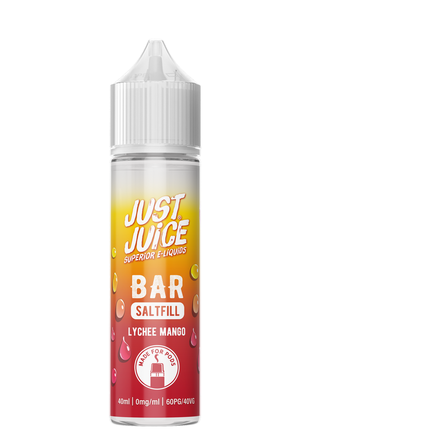 JUST JUICE 40ML LONGFILLS