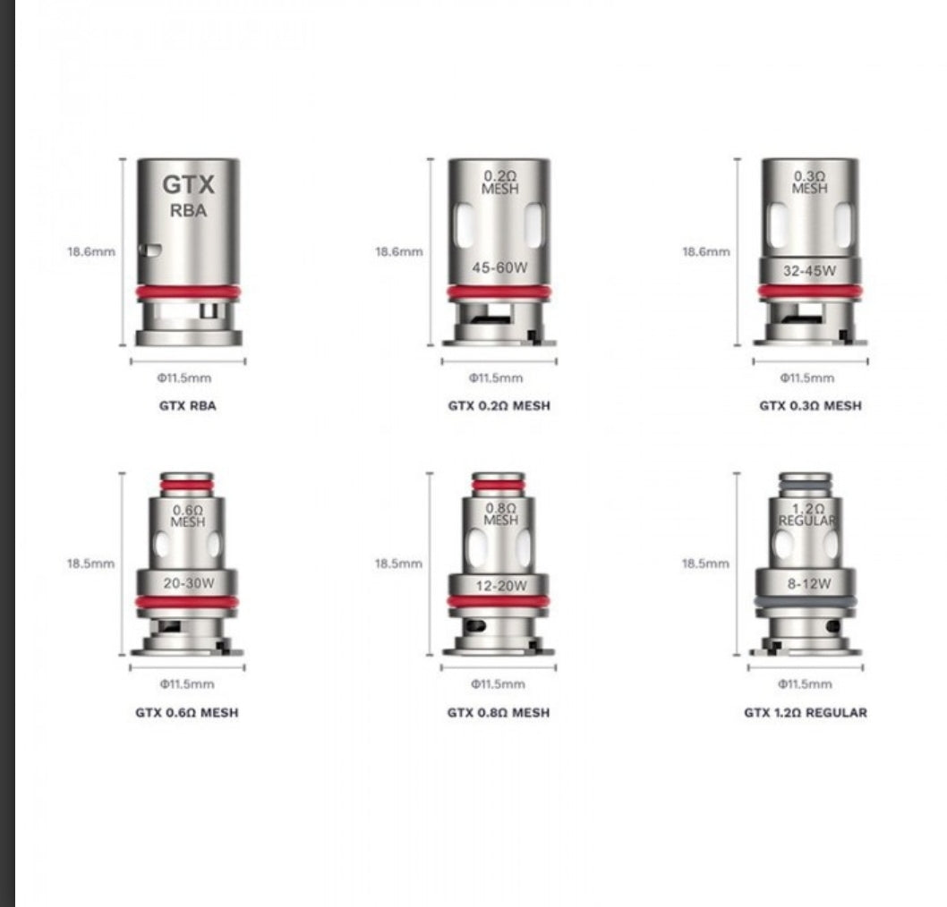 Gtx 0.20 vaporesso coils
