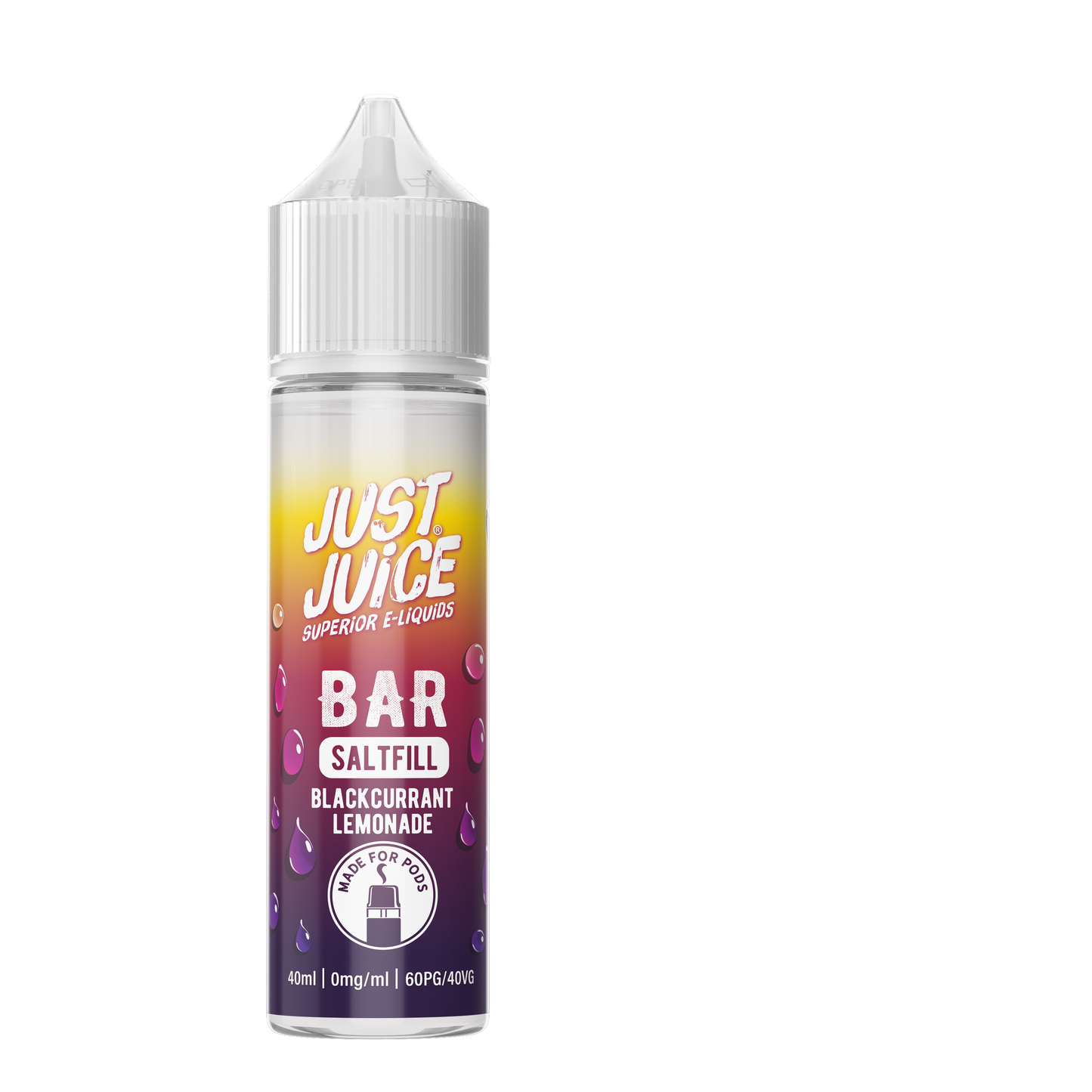 JUST JUICE 40ML LONGFILLS
